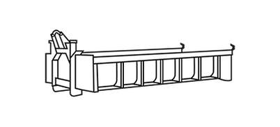 Flachmulde 12m³